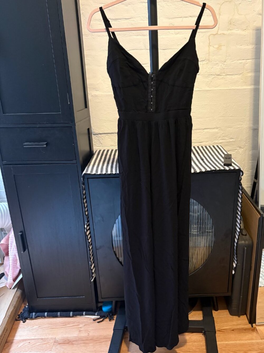 Free People Black Jumpsuit